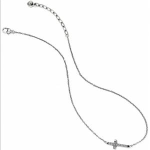 Brighton Starry Night sideways cross necklace